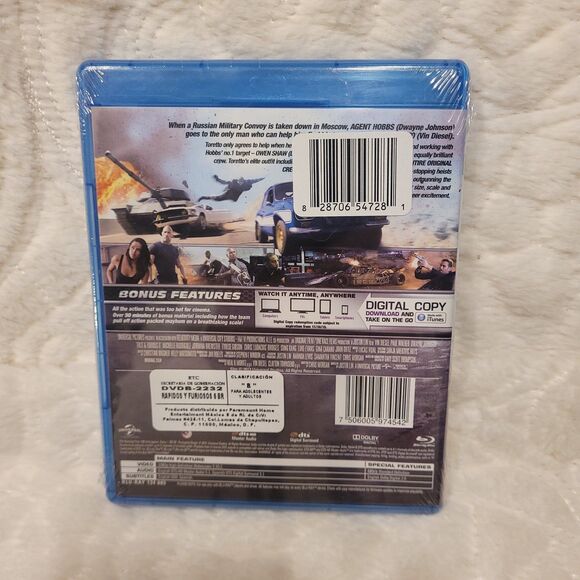Fast & Furious 6 Blu-Ray & Digital Extended Action Packed Edition New Sealed - Picture 2 of 6